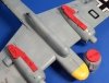 Omask 74813 Henschel Hs 129 wheel bay plugs (for Hasegawa, MN Hobby, Hobby 2000)) 1/48